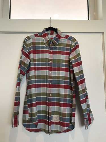 Thom Browne Thom Browne Plad Shirt