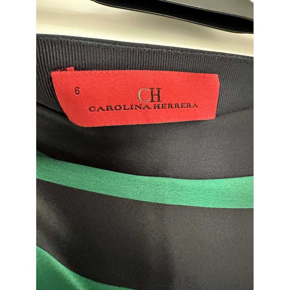 Carolina Herrera Silk maxi skirt - image 3