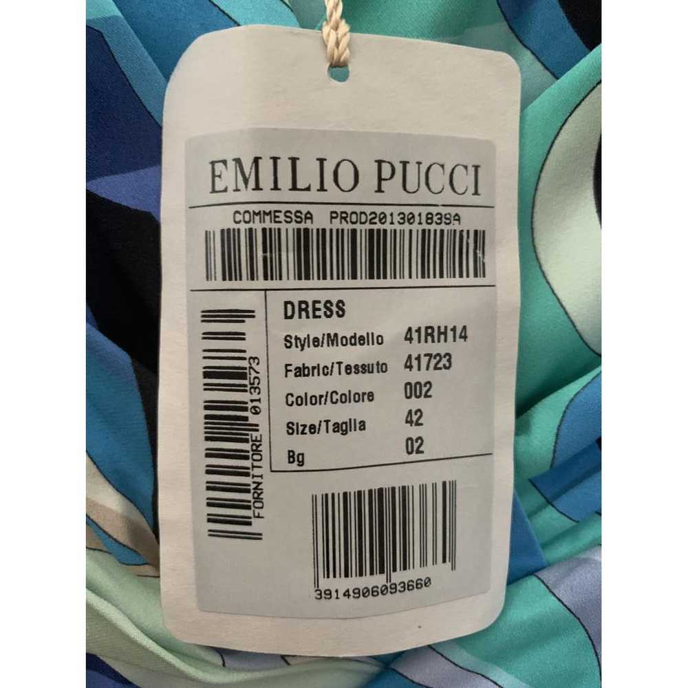 Emilio Pucci Silk mid-length dress - image 5