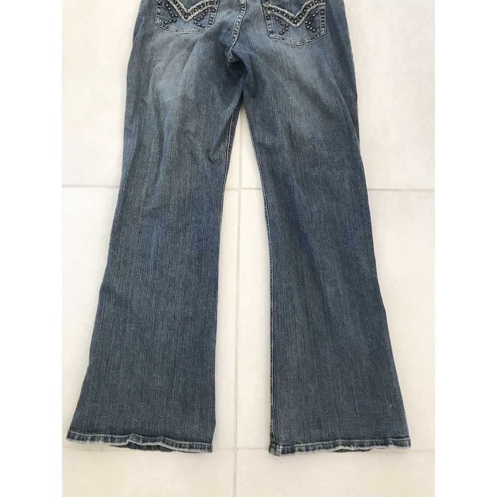 Cache Vintage Denim Jeans Straight Leg Mid Rise S… - image 10