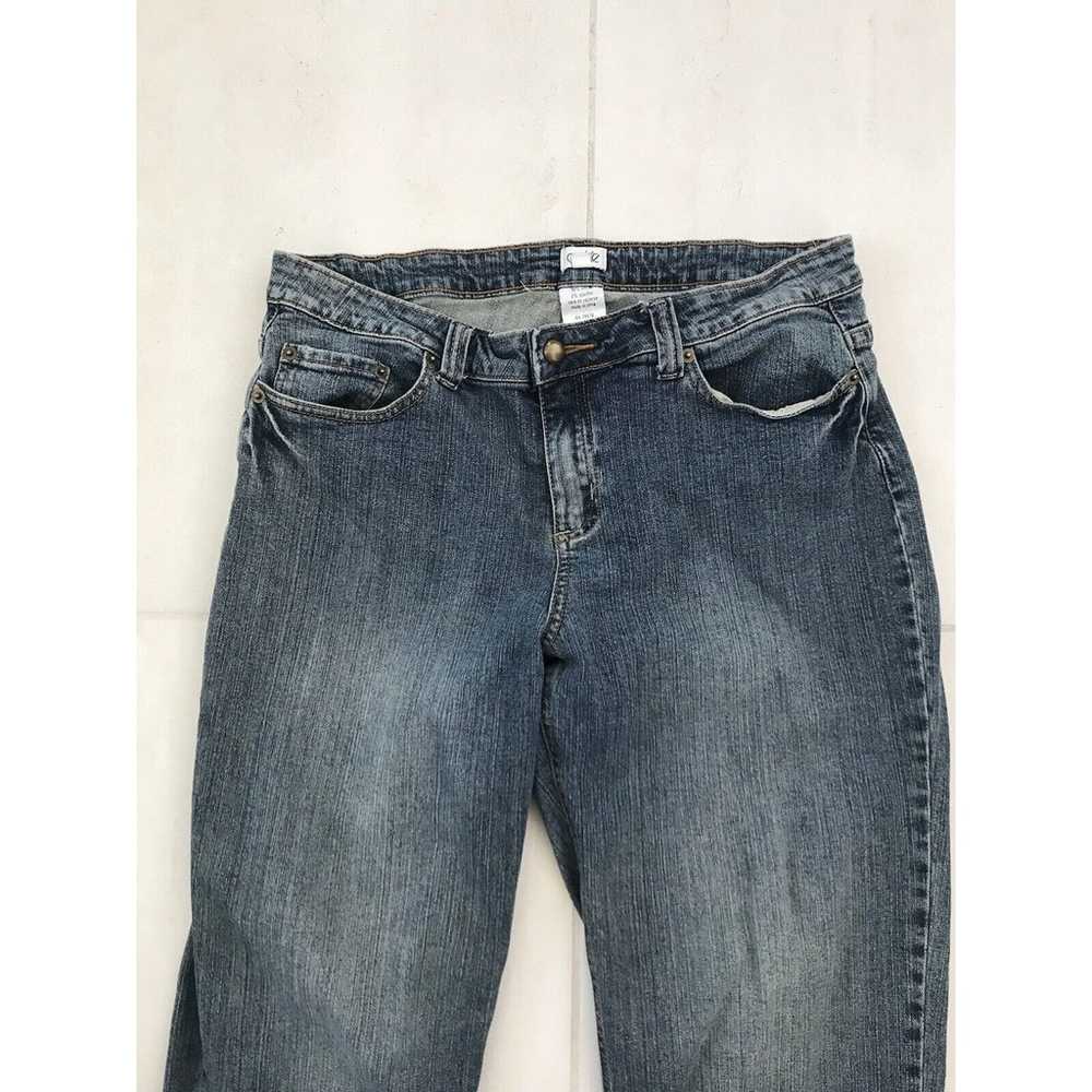 Cache Vintage Denim Jeans Straight Leg Mid Rise S… - image 2