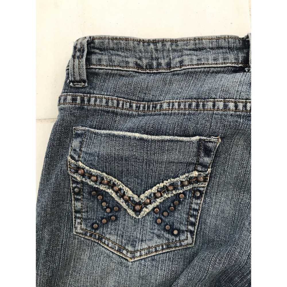 Cache Vintage Denim Jeans Straight Leg Mid Rise S… - image 8