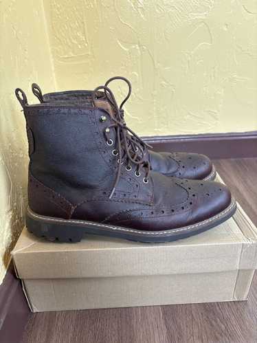 Clarks Clark’s Montecute Lord Wingtip Boot Burgund