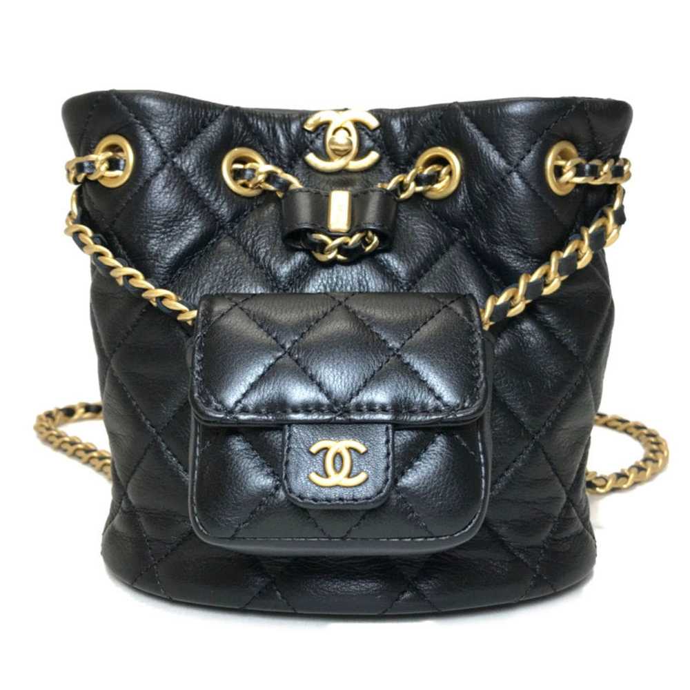 Chanel CHANEL Rucksack Backpack Small Matelasse Q… - image 1