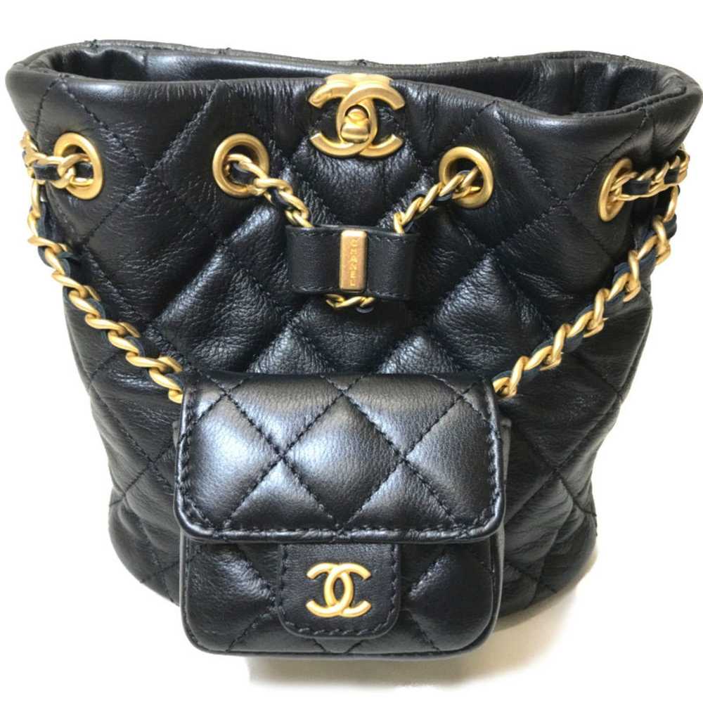 Chanel CHANEL Rucksack Backpack Small Matelasse Q… - image 7