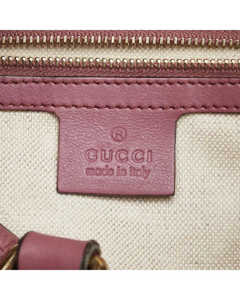 Gucci Authentic Guccissima Leather Mini Boston Ba… - image 10