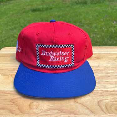 Vintage Budweiser Racing SnapBack Hat - image 1