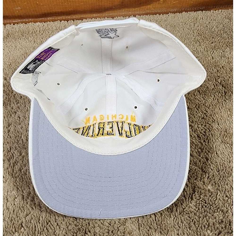 Vintage Michigan Wolverines Hat Snapback 90s Star… - image 7