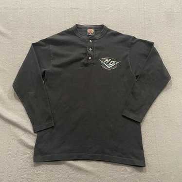 Vintage Harley Davidson Shirt Mens Medium Black H… - image 1