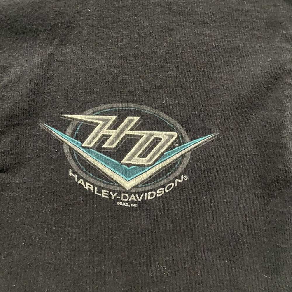 Vintage Harley Davidson Shirt Mens Medium Black H… - image 4