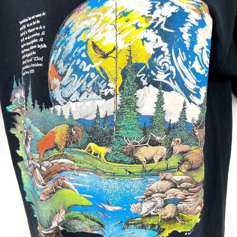 Vintage 80s New Mexico T-Shirt Rag Tops Chief Sea… - image 2