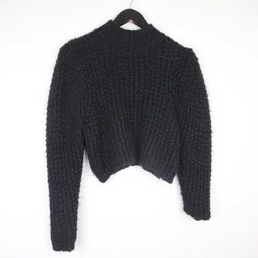 Zara Zara Acrylic Blend Chunky Knit Crop Top Swea… - image 1