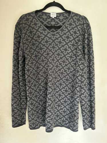 Armani Collezioni Printed Sweater