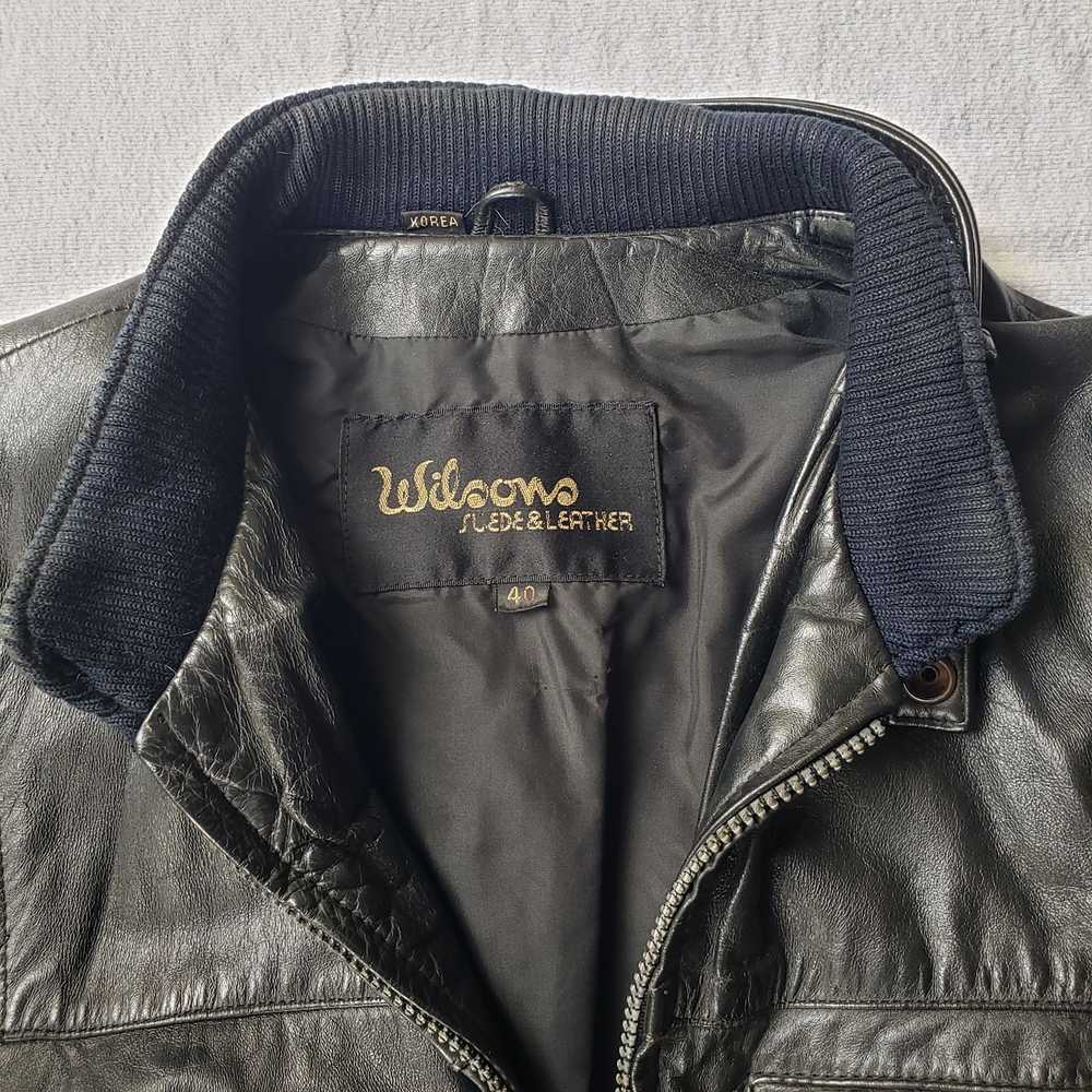 Vintage × Wilsons Leather VTG Harley Davidson Mot… - image 4