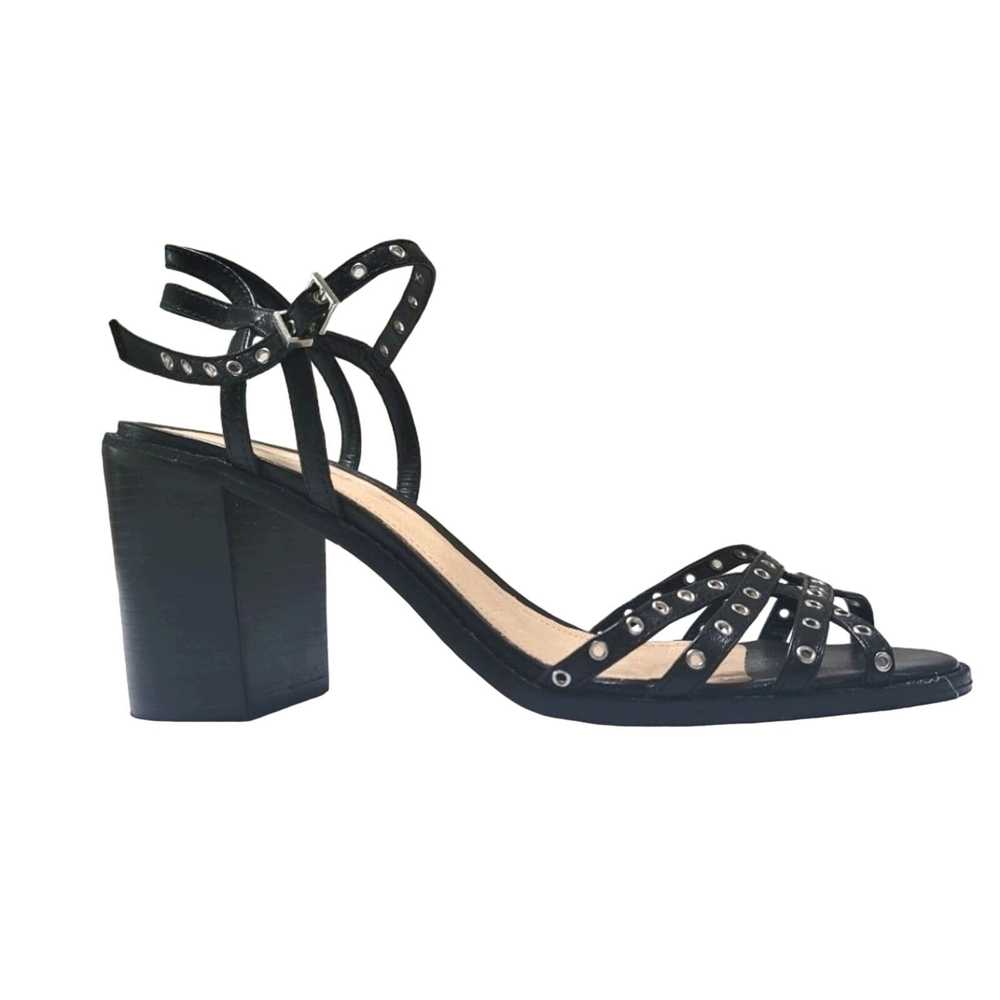 Schutz SCHUTZ - Black Strappy Block Heels / Sanda… - image 1