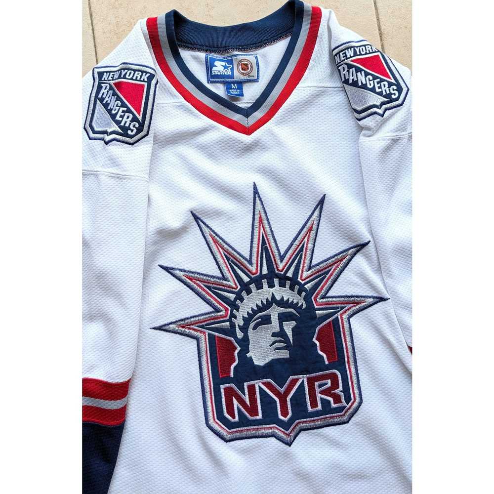 Starter NY Rangers 90s STARTER jersey White Liber… - image 1