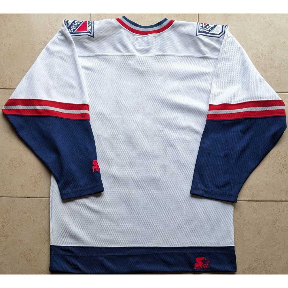 Starter NY Rangers 90s STARTER jersey White Liber… - image 5