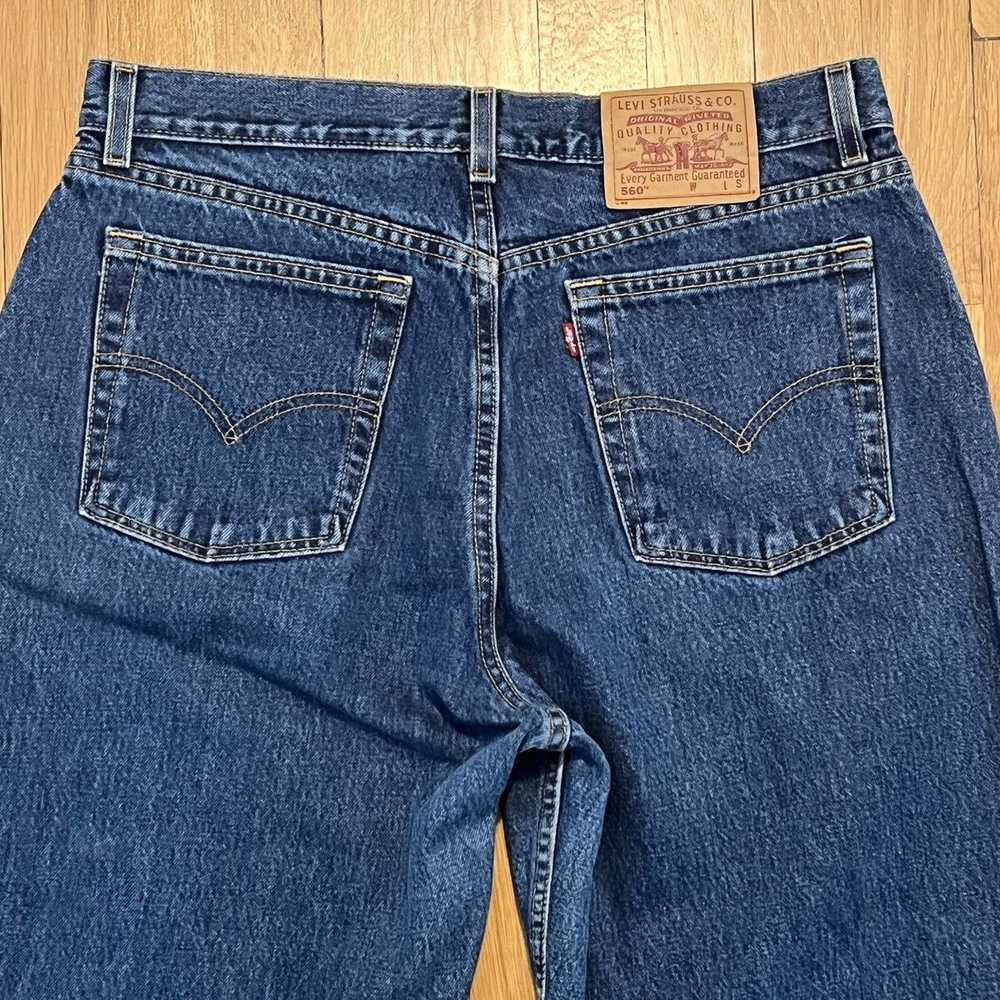 Levi's × Vintage Vintage Levi’s 560 Loose Fit Str… - image 2