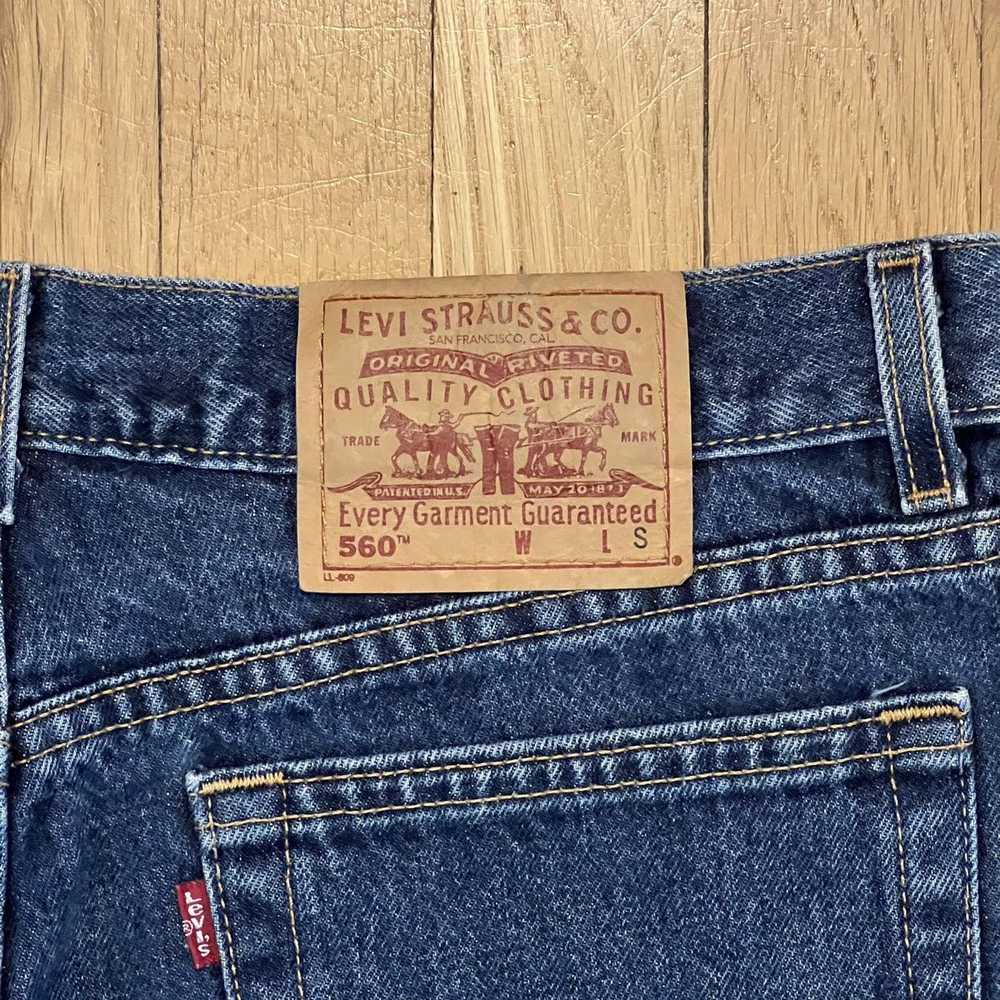 Levi's × Vintage Vintage Levi’s 560 Loose Fit Str… - image 3