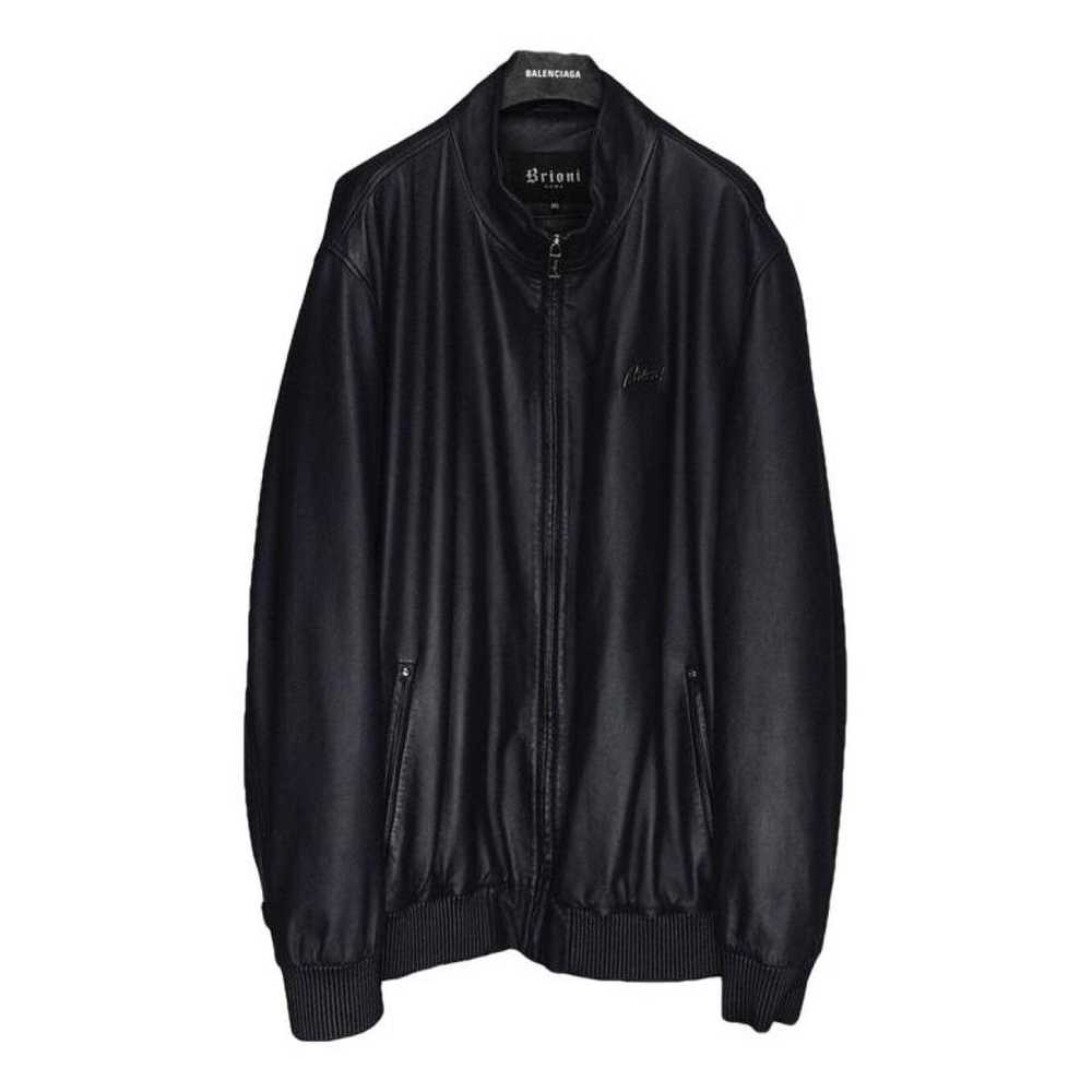 Brioni Leather jacket - image 1