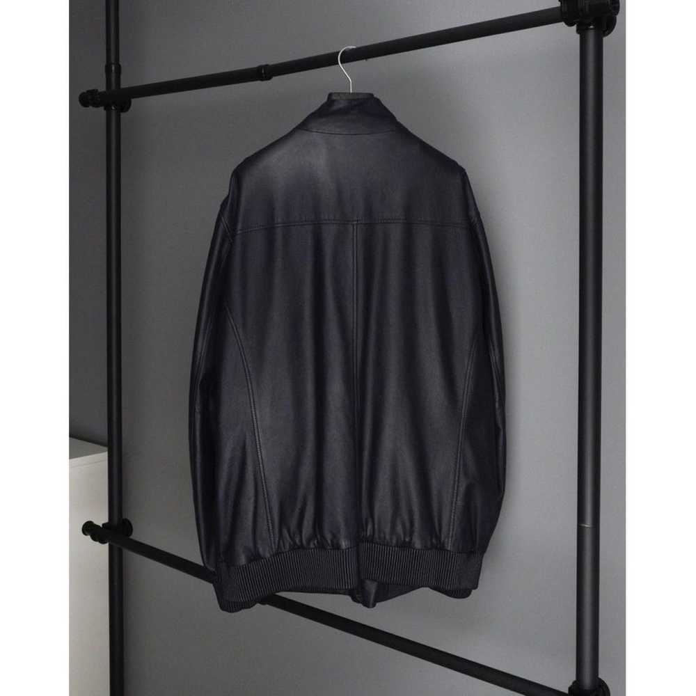 Brioni Leather jacket - image 7