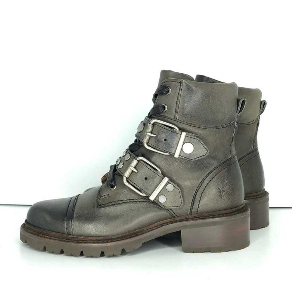 Frye Leather biker boots - image 4