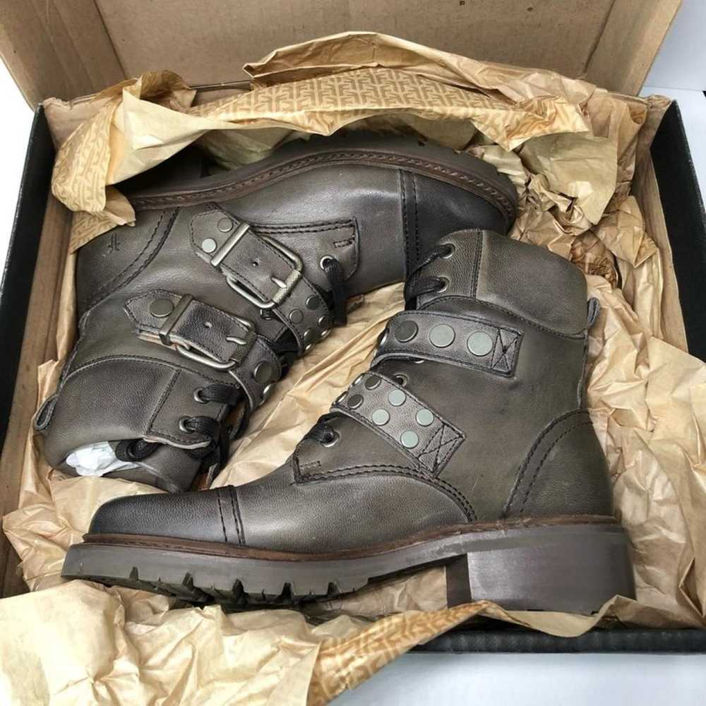 Frye Leather biker boots - image 8