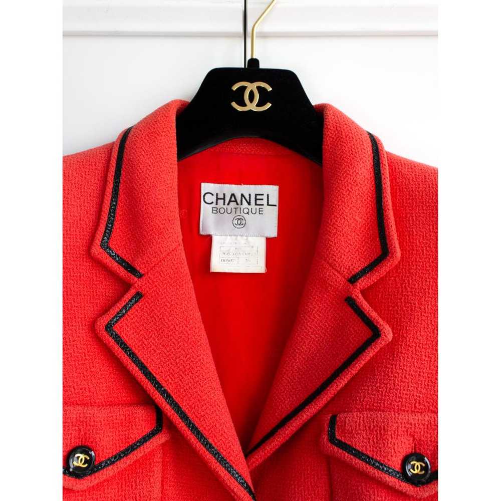 Chanel Tweed suit jacket - image 5