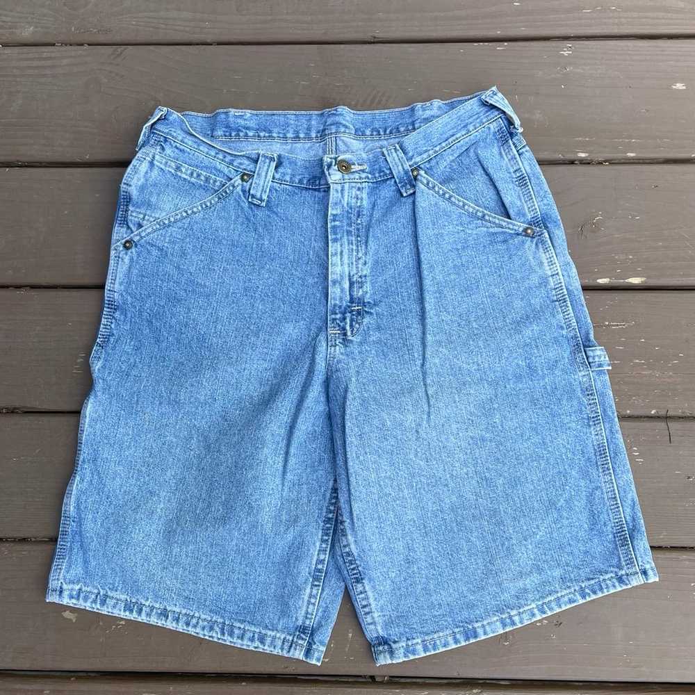 Vintage Lee Dungarees Denim Carpenter Shorts - image 1