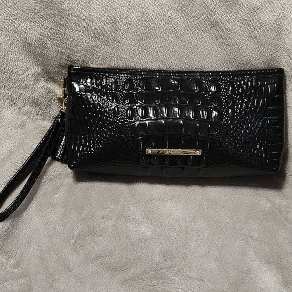 Brahmin BRAHMIN CLUTCH black emboss - image 1