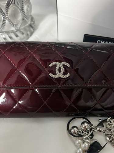 Chanel Authentic CHANEL Matelasse Long wallet + Au