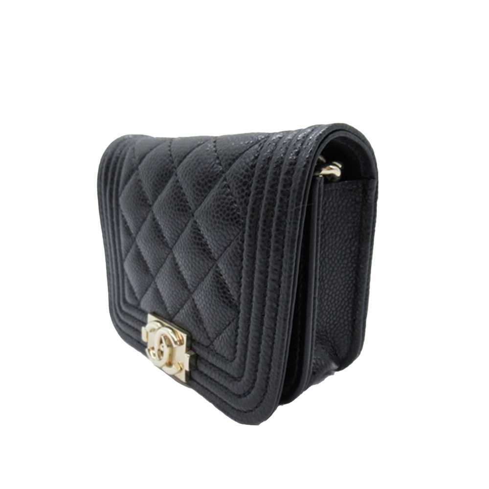 Black Chanel Caviar Boy Belt Bag - image 2