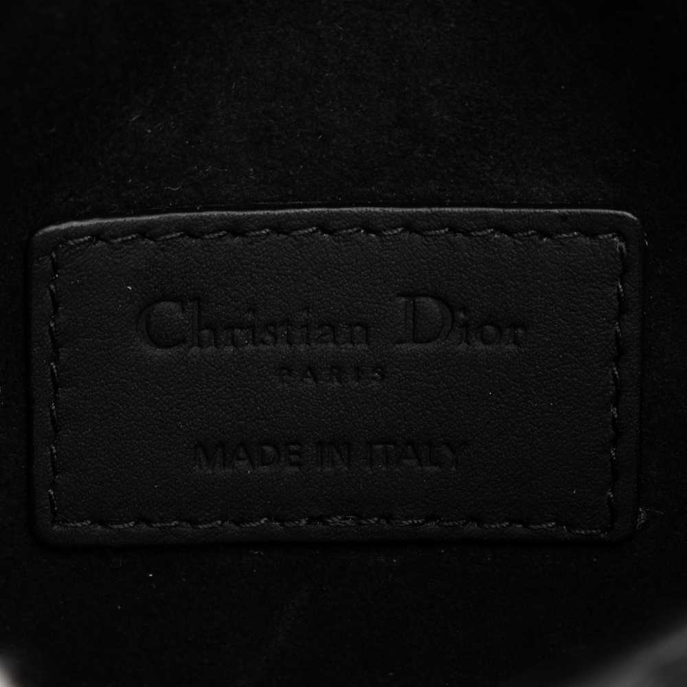 Black Dior Ultra Matte Saddle Belt Bag - image 6