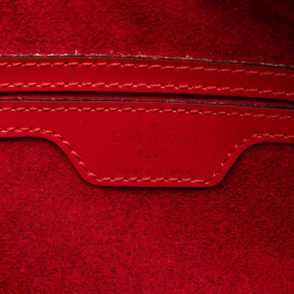 Red Louis Vuitton Epi Soufflot Handbag - image 6