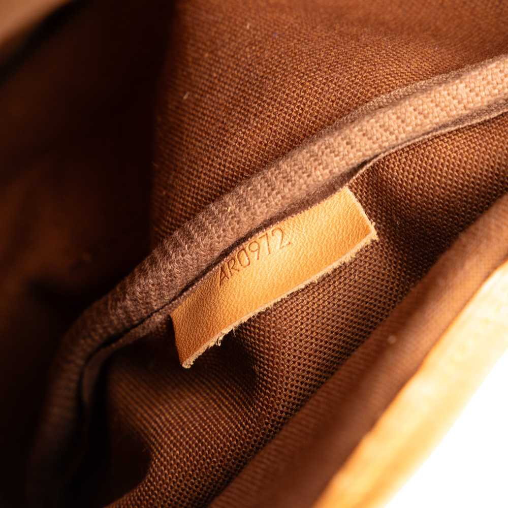 Brown Louis Vuitton Monogram Saumur 35 Crossbody … - image 8
