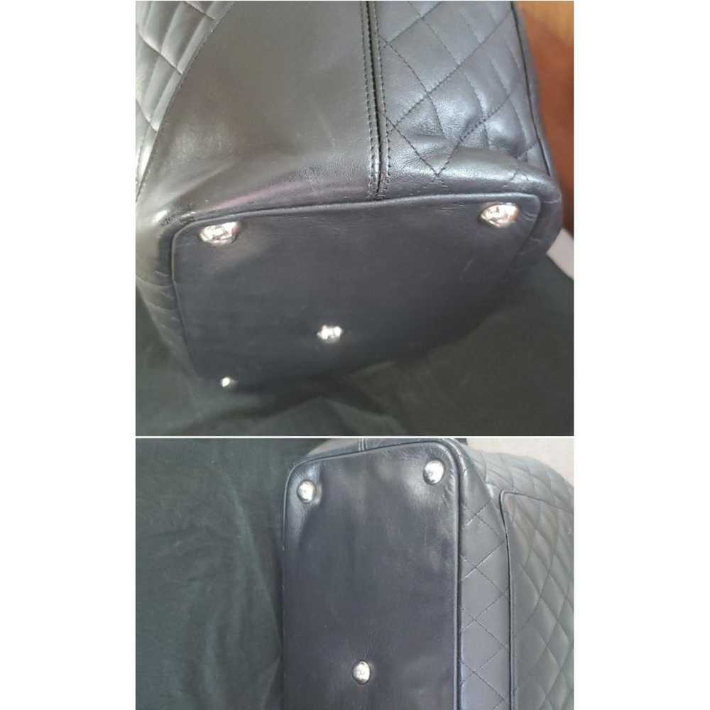 Chanel Cambon leather handbag - image 5