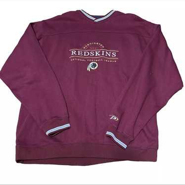 NFL Washington Redskins Vintage Embroidered Crewn… - image 1