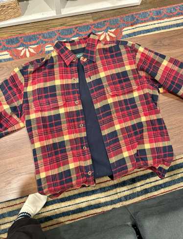 Orvis Orvis Plaid Flannel Overshirt Jacket Fleece 