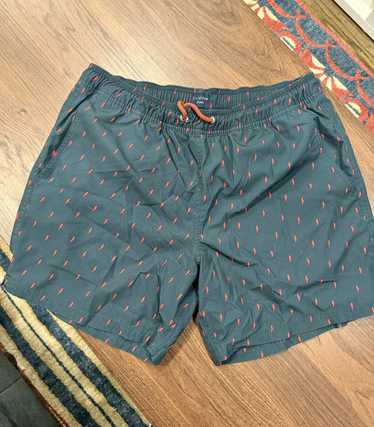 J.Crew J Crew Lightning Bolt Mesh Swimtrunks Fores