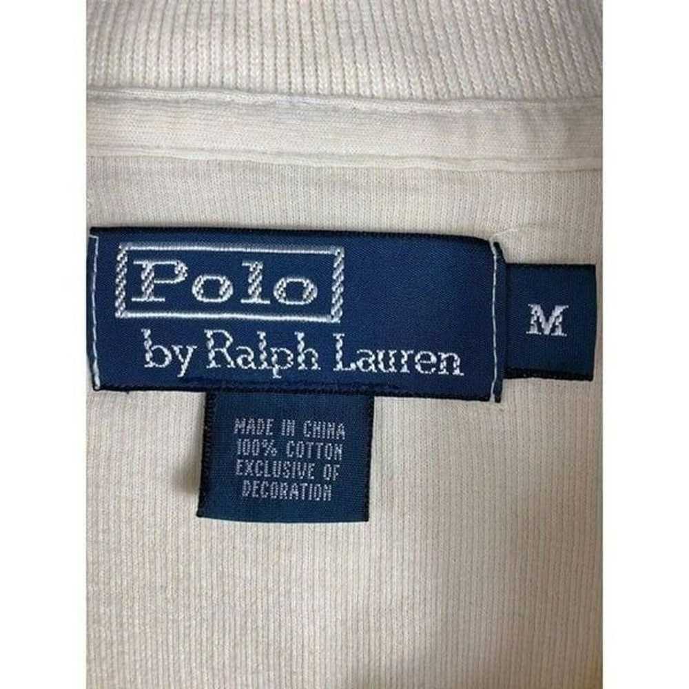 Vtg Polo by Ralph Lauren Quarter Zip Pullover Swe… - image 12