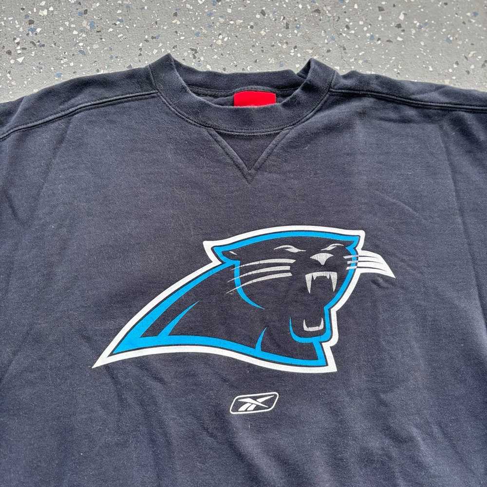 carolina panthers Vintage Reebok crewneck sweater - image 2