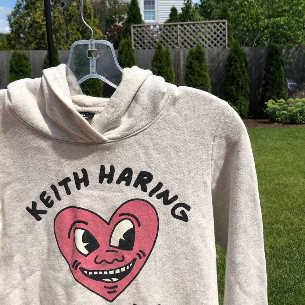 Keith Haring Keith haring love heart long sleeve … - image 2