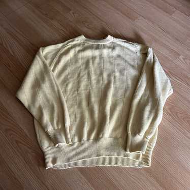 Vintage American Eagle Yellow Knit Sweater Men’s M