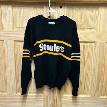 Vintage 1980s Pittsburgh Steelers Knit Sweater