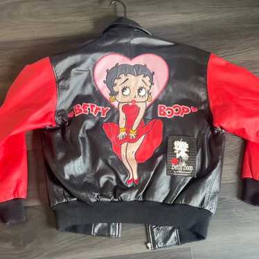 Vintage Betty Boop Leather Jacket Excelled - image 1