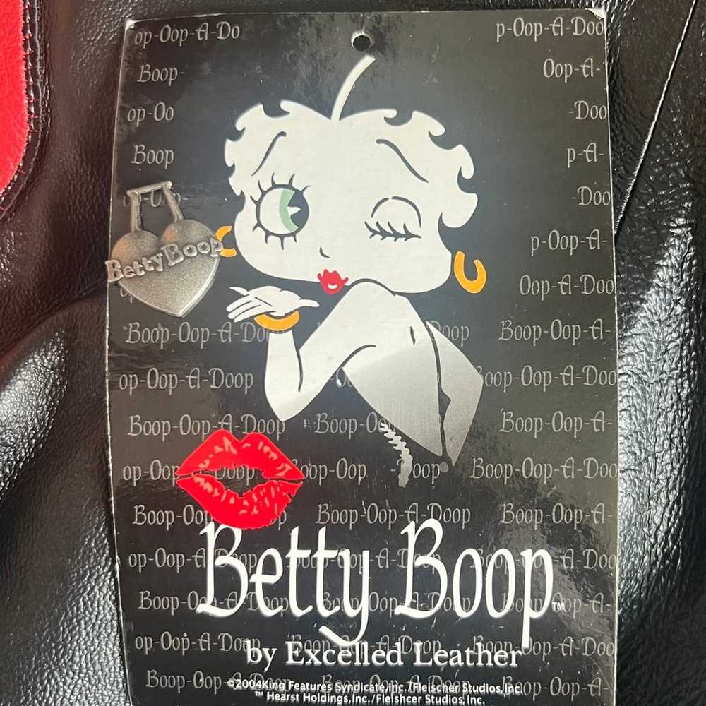 Vintage Betty Boop Leather Jacket Excelled - image 3