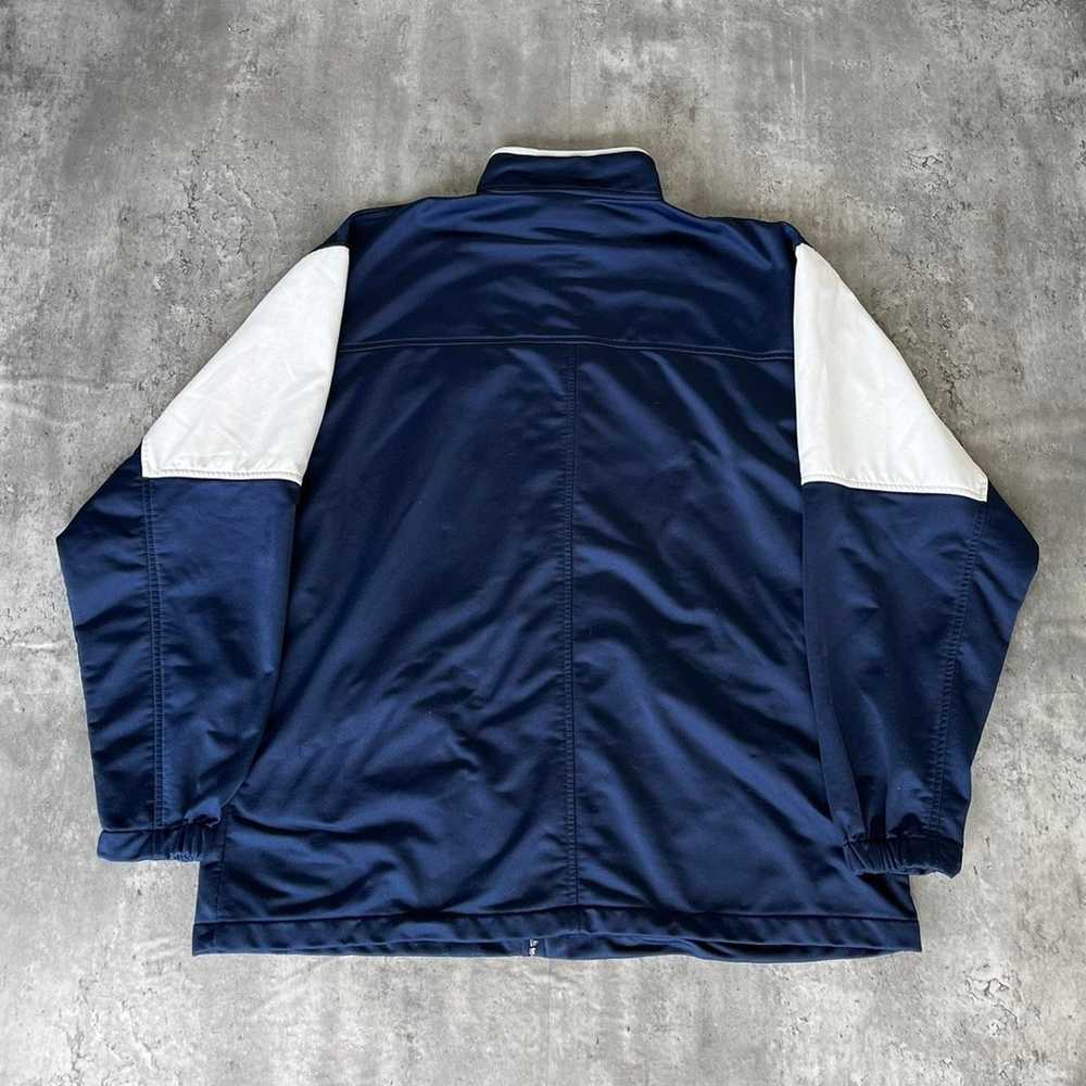 Crazy Vintage Y2K Starter Navy Blue Zip Up Outerw… - image 2