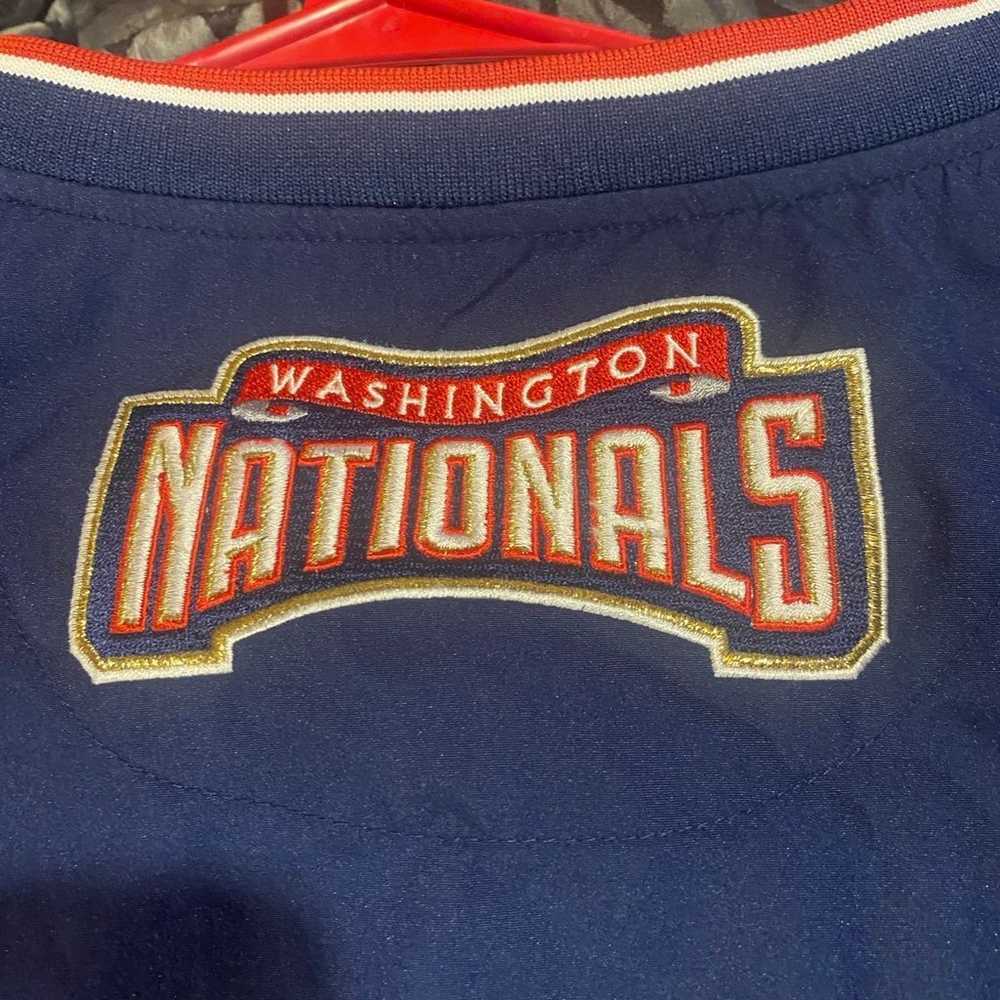 Vintage Nike Washington Nationals Windbreaker (Si… - image 5