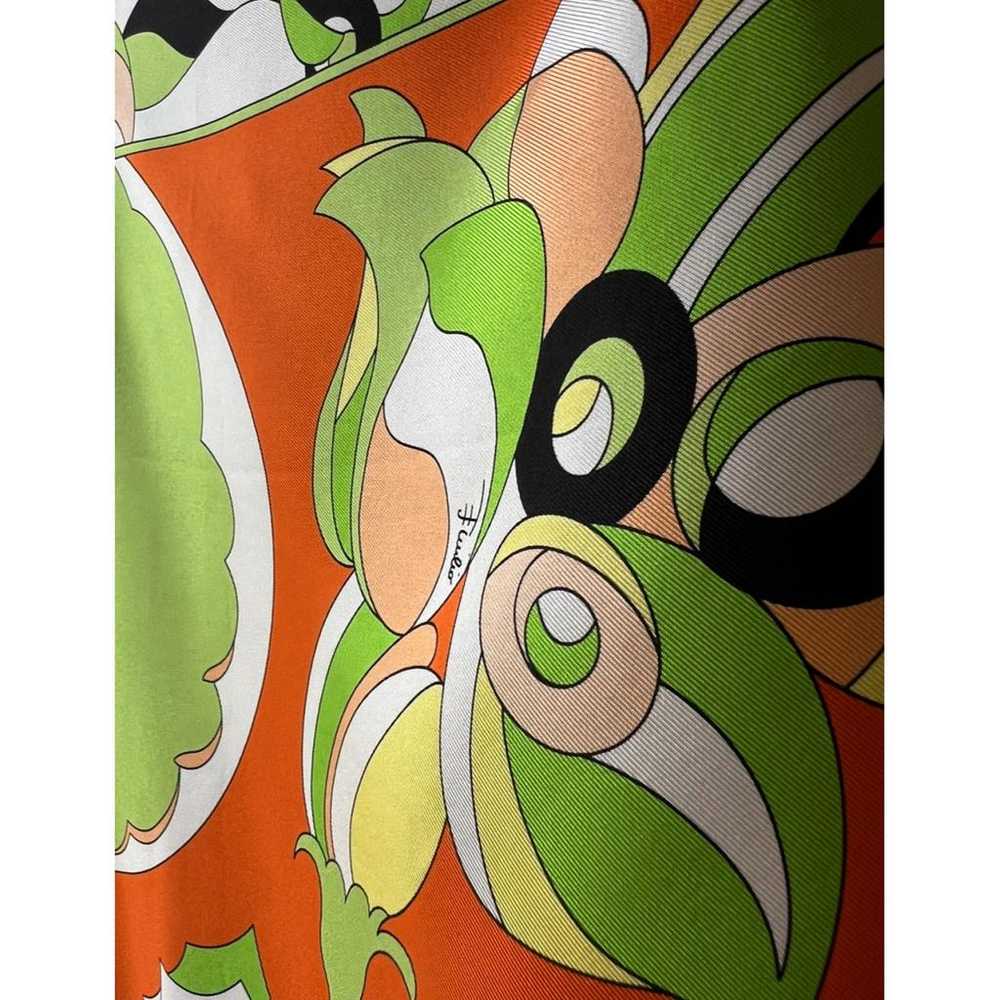 Emilio Pucci Silk scarf - image 5