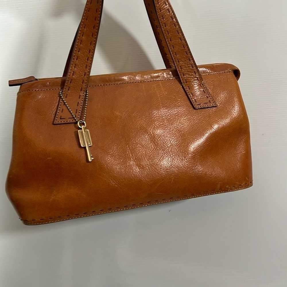 FOSSIL  VINTAGE HANDBAG - image 11